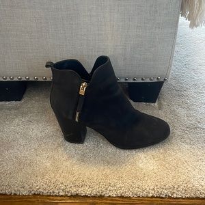 Aldo suade booties